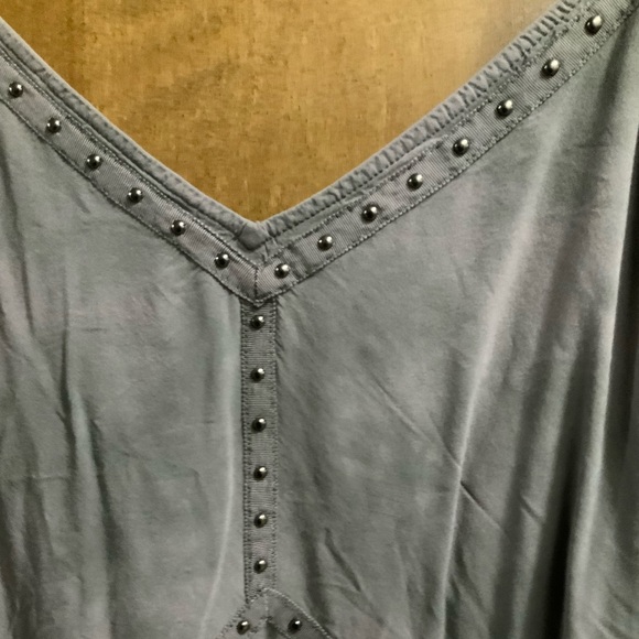 Torrid steel grey cami with studs, 4X - Picture 4 of 6